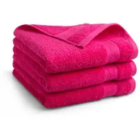 Seashell Hotel Collectie Handdoek - Pink - 3 stuks - 50x100cm