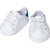 Heless Poppenschoenen Junior 30-34 Cm Wit/blauw