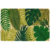 Hamat Ruco Print Green Leaves 40x60