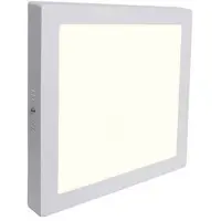 BES LED LED Downlight - Opbouw Vierkant 12W - Natuurlijk Wit 4200K - Mat Wit Aluminium - 170mm