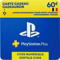 60 euro PlayStation Store tegoed - PSN Playstation Network Kaart (BE)