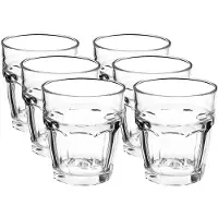 Bormioli Rocco Drinkglazen/waterglazen - 6x - transparant - 270 ml - Drinkglazen