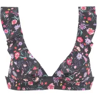 LASCANA Bikinitop gemengde kleuren / zwart
