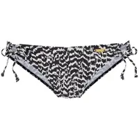 LASCANA Bikinibroek zwart / wit