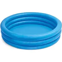Intex blauw opblaasbaar zwembad (vanaf 3 jaar) - met reparatiesetje
