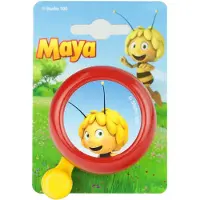 Studio 100 fietsbel Maya de Bij junior staal 55 mm rood