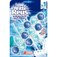 Witte Reus 9x Toiletblok Kracht Actief Oceaan 3 Stuks