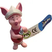BULLYLAND Winnie de Poeh - Speelfiguurtje Knorretje - Schatzoekend - 5 cm -