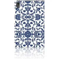 B2Ctelecom Lenovo Tab P11 | P11 Plus Tablet Cover Flower Blue
