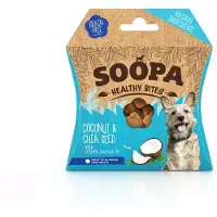 Soopa Gezonde Bites - Kokosnoot & Chiazaad - 10x50gr