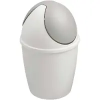 Sunware Tiglio tafel prullenbak 1,5L wit