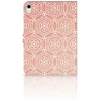 B2Ctelecom iPad Air (2020/2022) 10.9 inch Tablet Hoes Pattern Orange