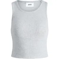 JJXX Top 'Fallon' lichtgrijs