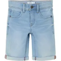 Name it NKMSILAS SLIM DNM L SHORTS 2272-TX NOOS Jongens Jeans - Light Blue Denim - Maat 104