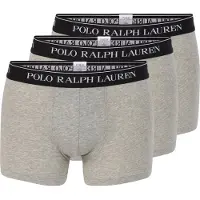 Ralph Lauren Boxershorts grijs gemêleerd / zwart