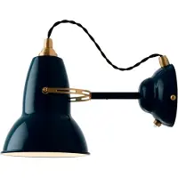 Anglepoise Original 1227 Brass Wandlamp Ink Blue