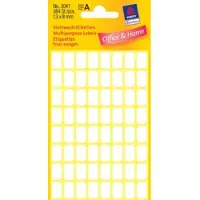 Avery Zweckform Etiket Avery 3041 13x8mm wit 384 stuks - 8 stuks