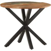vidaXL Bijzettafel 68x68x56 cm massief gerecycled hout