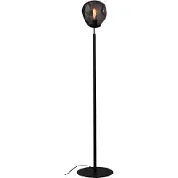 Masterlight Vloerlamp Lava Ø 22,5cm goud glas