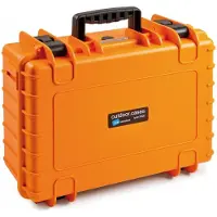 B & W International Outdoor-koffer outdoor.cases Typ 5000 22.2 l (b x h x d) 470 x 365 x 190 mm Oranje 5000/O/SI