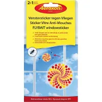 Bsi Aeroxon Vliegen-dood stickers 3 stuks