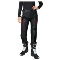 Rekurv C-20.03 Dames Leren Combibroek Zwart/Wit/Rood 16, Dames
