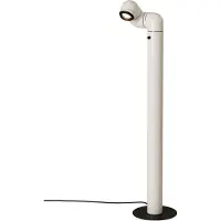 Santa & Cole Tatu Alta Vloerlamp White Grey