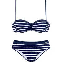 LASCANA Bikini navy / wit