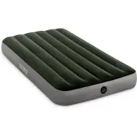 Intex Opblaasbaar matras, model Twin Dura-With Foot, afmetingen 99 x 191 x 25 cm
