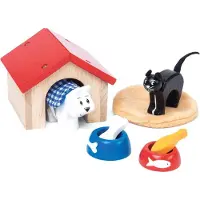 Le Toy Van Poppenhuismeubels Huisdieren - Hout
