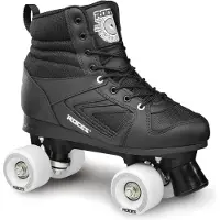 Roces Kolossal Rolschaatsen - Quad Skates - Zwart - Maat 42