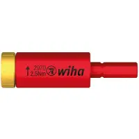 Wiha VDE-Drehmoment-Adapter 4,0Nm easyTorque electric /slimVario 41345 Draaimomentadapter