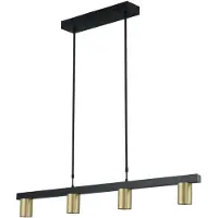 Masterlight Hanglamp Bounce 4lichts zwart 100 cm