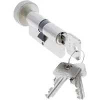 Wovar Cilinderslot SKG** 30 | 30 mm met Knop | Per Stuk | Cilindersloten