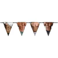 Folat Vlaggenlijn sixpack borstkast (multicolor, 6 meter)