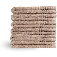 PHLOX Gastendoek set 30x50 cm 6 stuks 600 g/m2 zacht katoen supreme