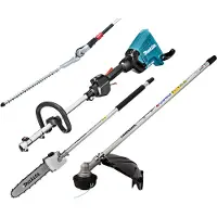 Makita DUX60ZX11 2x 18V Combisysteem (Bosmaaier + Heggenschaaropzetstuk + Kettingzaag opzetstuk)