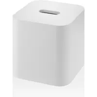 DECOR WALTHER Tissuebox Stone Vierkant Matt Wit