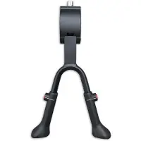 Lynx Standaard dubbel verstelbaar 24-28 inch aluminium zwart