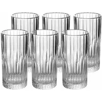 Duralex 6x Drinkglazen/waterglazen transparant Manhattan 305 ml - Longdrinkglazen
