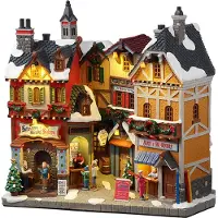 Lemax Alpine Winter Shops battery operated (4.5V) Kerst