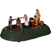 Lemax Family Cider battery operated (4.5V) Kerst