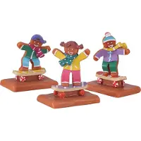 Lemax Cookie Boarding Set Of 3 Kerst