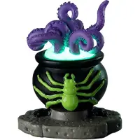 Lemax Spooky Cauldron battery operated (4.5V) Kerst