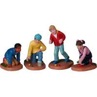 Lemax Marbles Champ Set Of 4 Kerst
