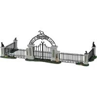 Lemax Witch Gate Set Of 5 Kerst