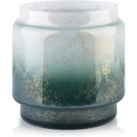 VanderGroff by MONDEX Vaas Cristina | VanderGroff by MONDEX glas groen 20x20x20 cm vazen | NADUVI