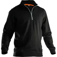Jobman zipneck sweater 5401 L / Zwart