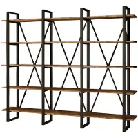 Homitis Boekenrek Charissa 220cm - den/zwart