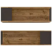 Chic Home Collection Locelso Wandplank | 100% Melamine | 18mm Dik | 100x29cm | Atlantic Pine